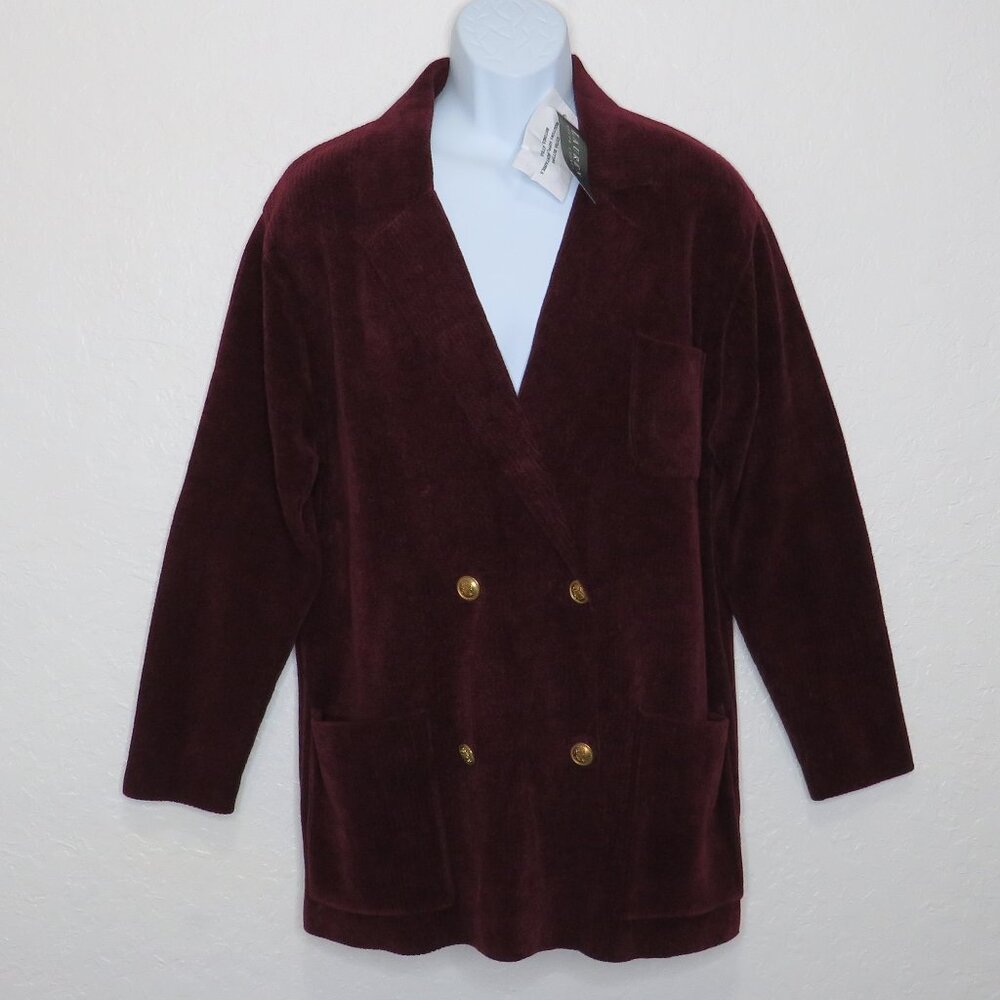 Lauren Ralph Lauren Burgundy Blazer